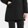 Didriksons Cajsa Parka 4 Winterjacke Damen Black Schwarz 36