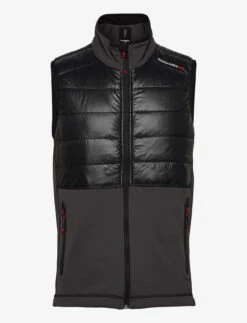DIDRIKSONS DEW USX VEST - COAL BLACK