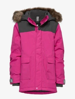 DIDRIKSONS KURE KIDS PARKA 2 - PLASTIC PINK