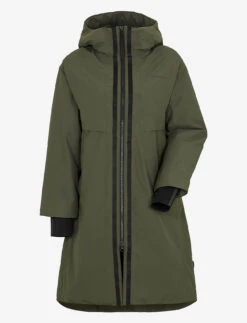 DIDRIKSONS AINO WNS PARKA 4 - DEEP GREEN