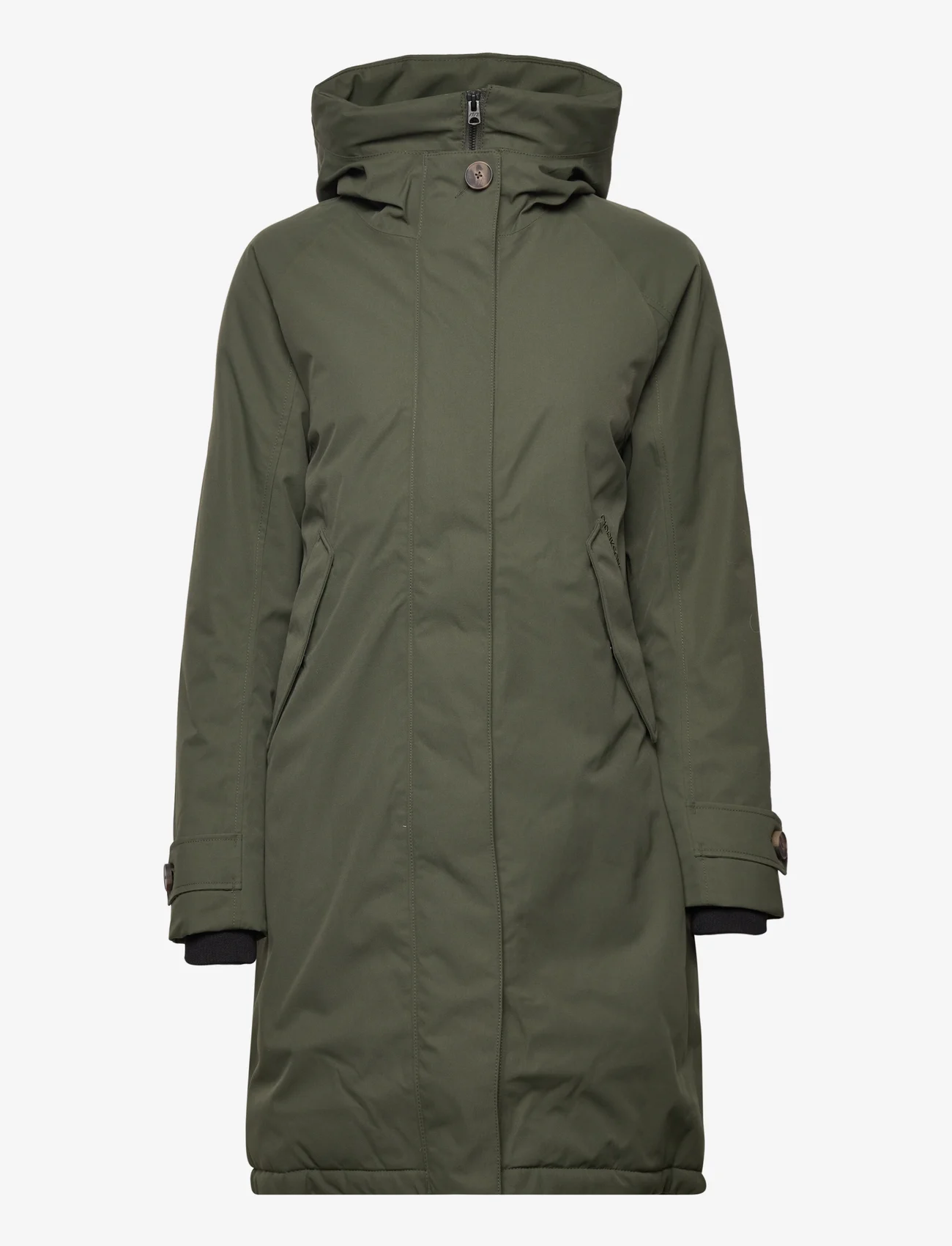 DIDRIKSONS LUNA WNS PARKA 4 - DEEP GREEN
