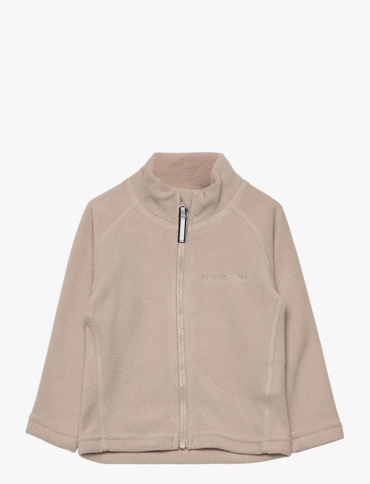 DIDRIKSONS MONTE KIDS FULLZIP 8 - CLAY BEIGE