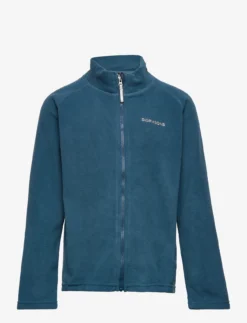 DIDRIKSONS MONTE KIDS FULLZIP 8 - DIVE BLUE