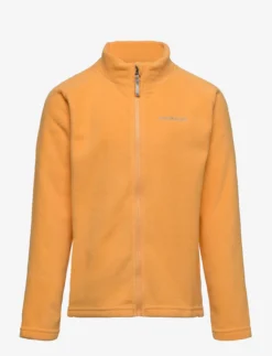 DIDRIKSONS MONTE KIDS FULLZIP 8 - FIRE YELLOW