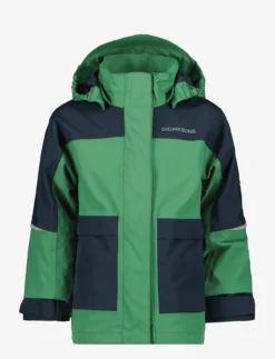 DIDRIKSONS DAGGKPA KIDS JACKET - PALM GREEN