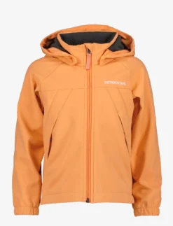 DIDRIKSONS TROEL KIDS JKT 2 - PAPAYA ORANGE