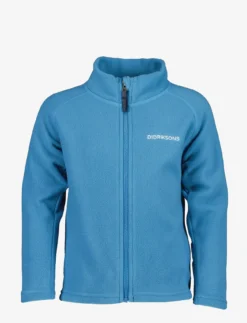 DIDRIKSONS MONTE KIDS FULLZIP 9 - CORN BLUE