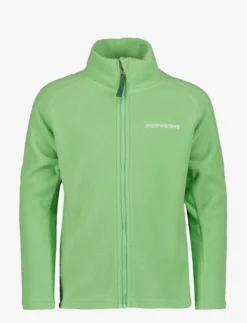 DIDRIKSONS MONTE KIDS FULLZIP 9 - GREEN POD