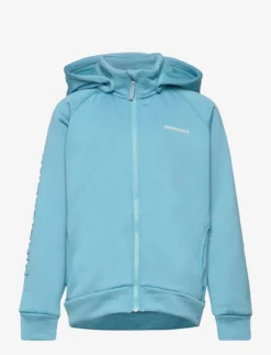 DIDRIKSONS CORIN KIDS FULLZIP 7 - BLUE WASH