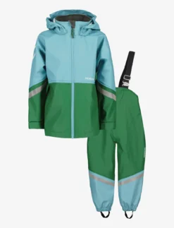 DIDRIKSONS WATERMAN KIDS SET 8 - PALM GREEN