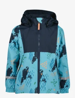 DIDRIKSONS STORMHATT KDS PR JKT - GRUNDSUND BLUE