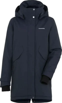 Didriksons Tanja Wns Parka 6 Dark Night Dark Night 42