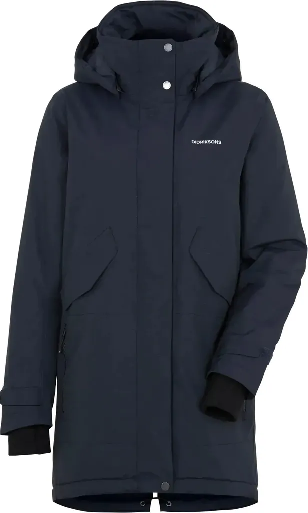 Didriksons Tanja Wns Parka 6 Dark Night Dark Night 42