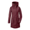 Didriksons Thelma Women’s Parka 4 Wine Red - Regenmantel, Größe_Bekleidung_NR:36, Didriksons_Farbe:wine Red