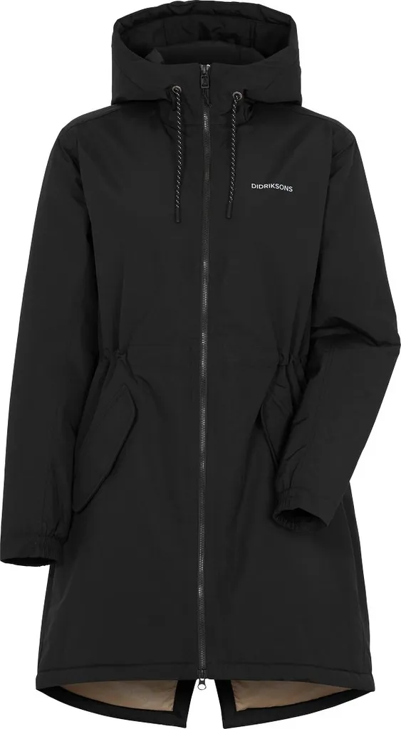 Didriksons Marta-Lisa Wns Parka Black Black 46